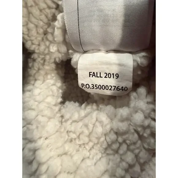 Carhartt Sherpa Lined Zip Hoodie Womens S Relaxed Workwear Full Zip Sweatshirt - Picture 7 of 9